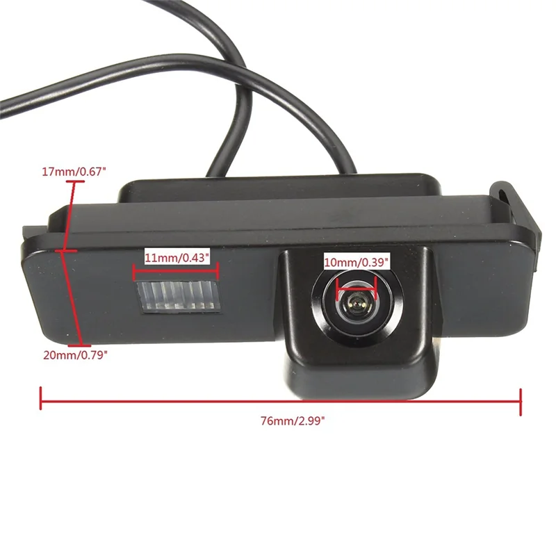 Car Rear View Camera Reverse Backup Parking Camera for VW Go Super Hot arking Assist Camera