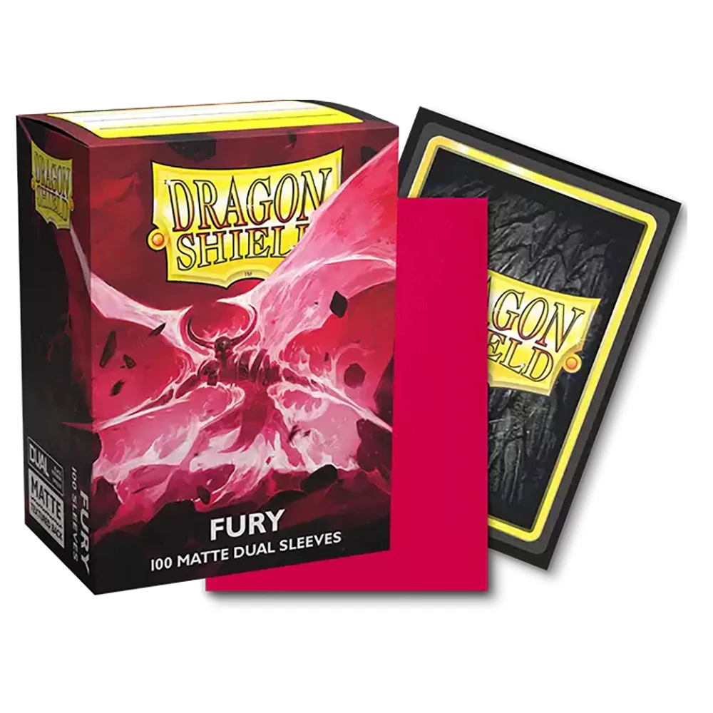 100ct Dragon Shield Standard Size Dual Matte Tournament Use Sleeve