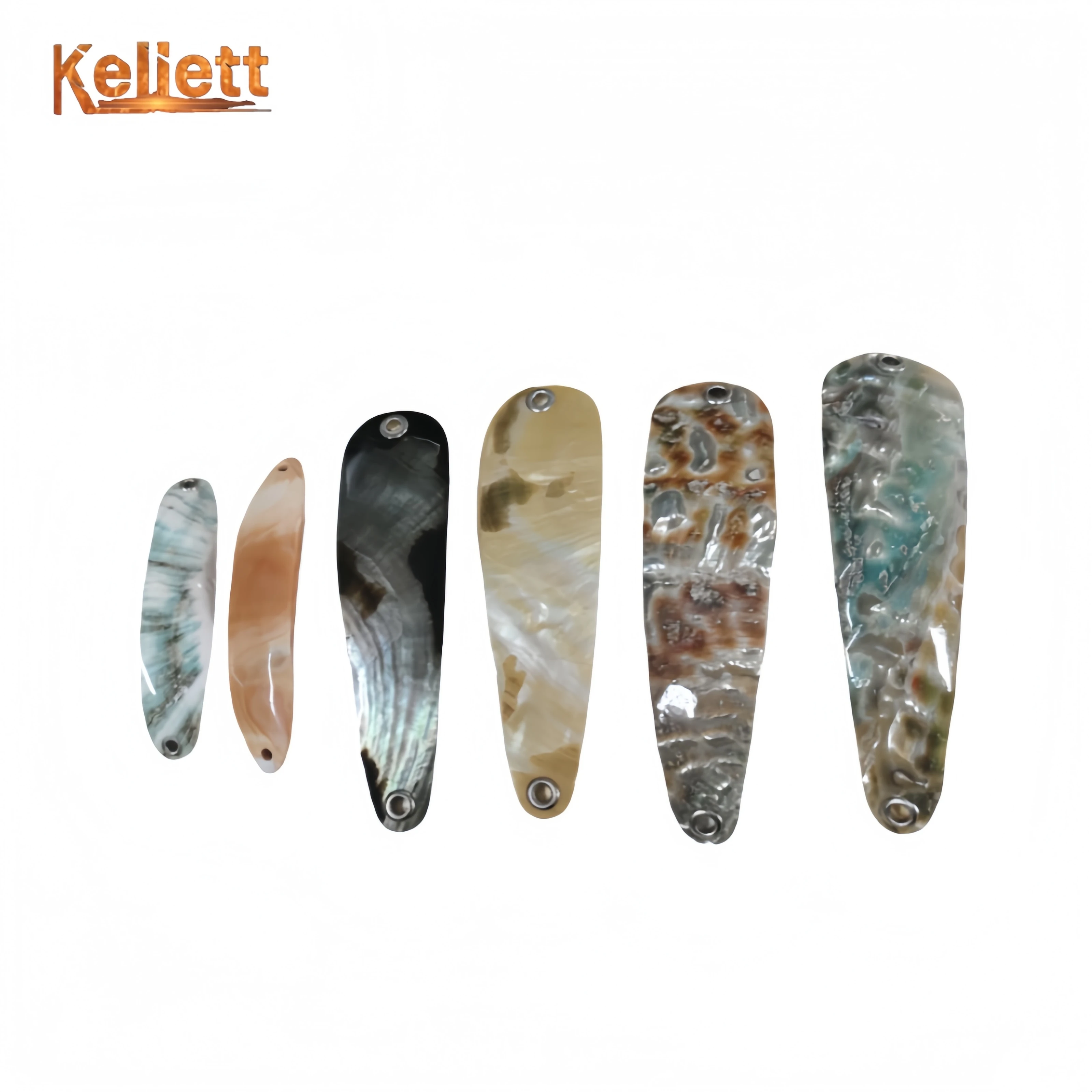 

1 шт. ультра-реалистичная водонепроницаемая рыболовная приманка из ракушки морского ушка с 360 ° Светоотражающая поверхность