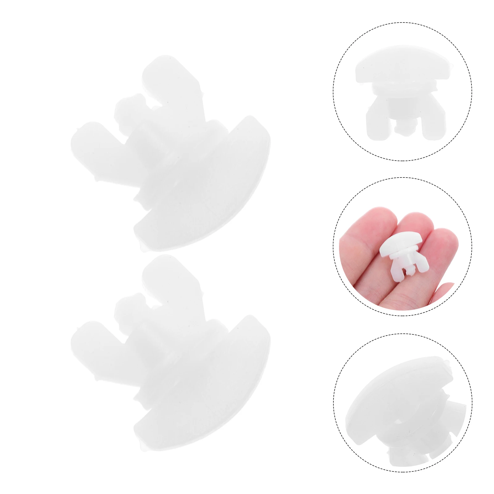 

20pcs Curtain Gliders Set Plastic Sliders For Smooth Quiet Operation Compatible With All Track Systems Bedroom Living Room