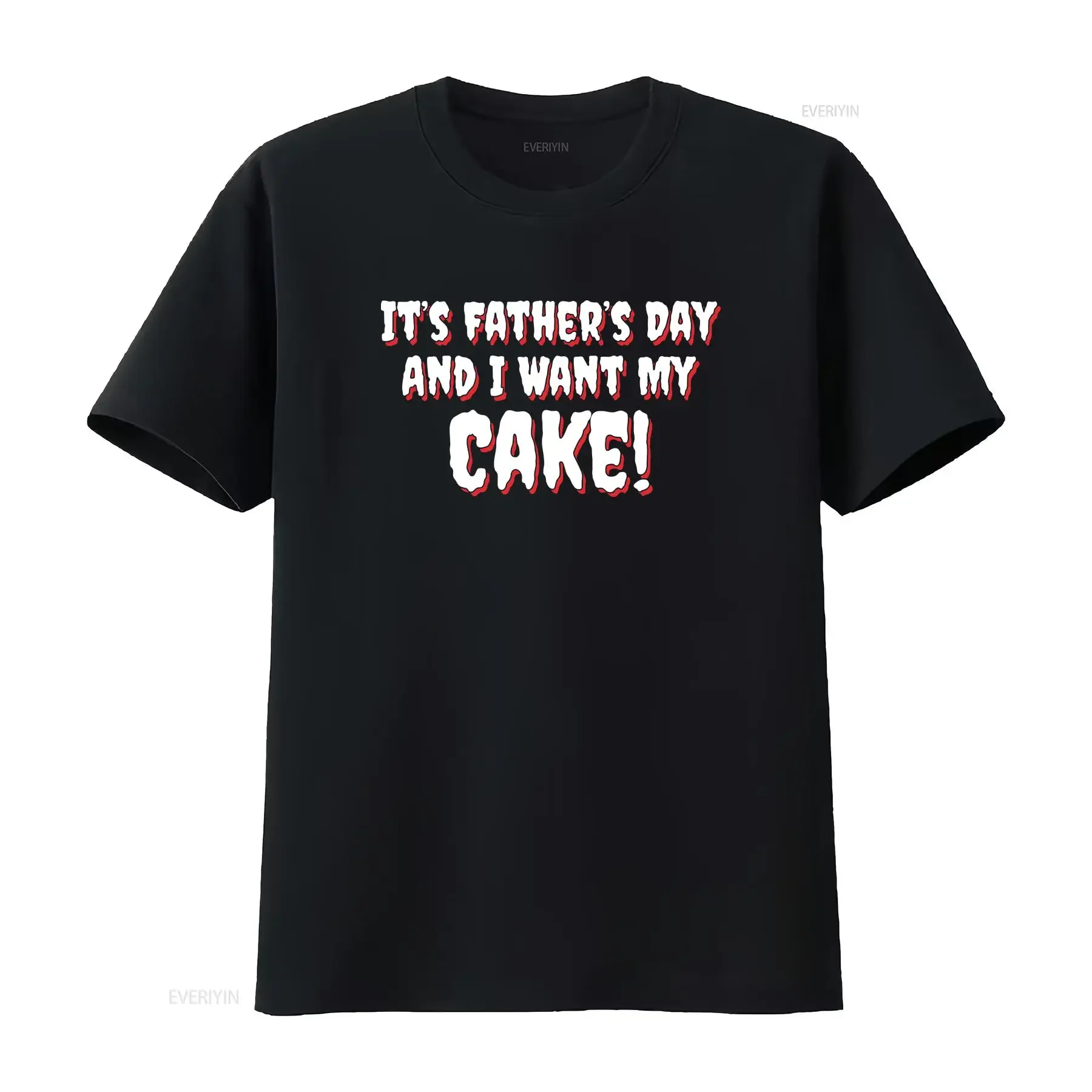 Creepshow I want my cake T Shirt vintage Washed Unisex fashion streetwear Comfortable Stylish Casual Stretched Breathable