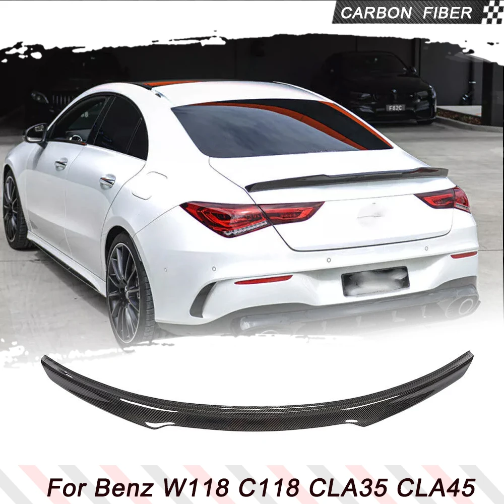 

Спойлер из углеродного волокна для Mercedes-Benz CLA Class W118 C118 CLA35 CLA45 2019-2022