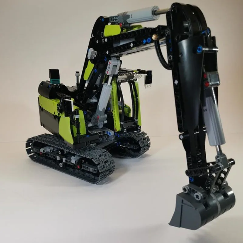 

MOC-104609 City Classic Compact Excavator Building Block Model, 969 Parts, Toy Gift for Boys, Children's Birthday and Christmas