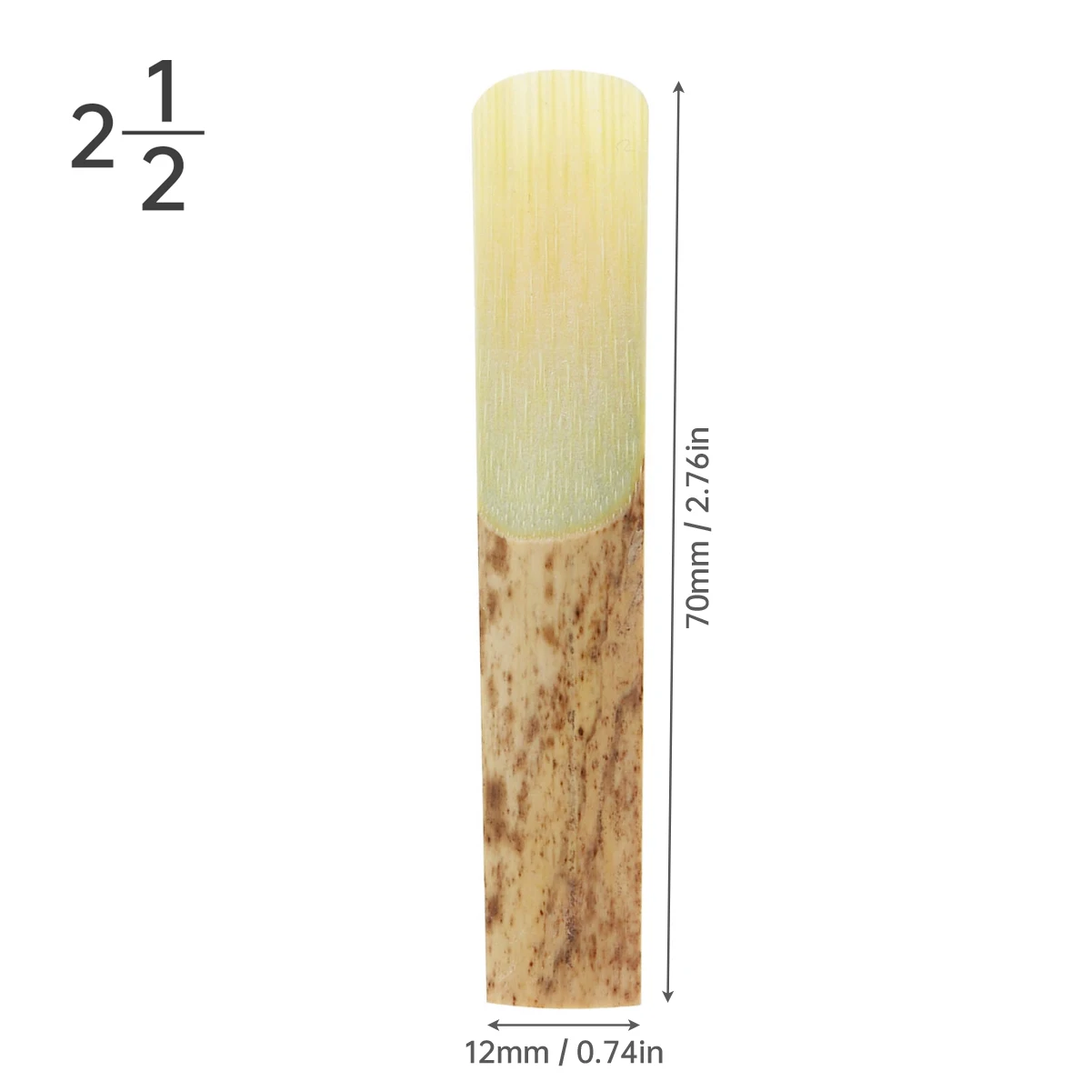 10pcs/lot Professional Strength 2.5 bB Clarinet Reeds, Clarinet Mouthpiece Reeds