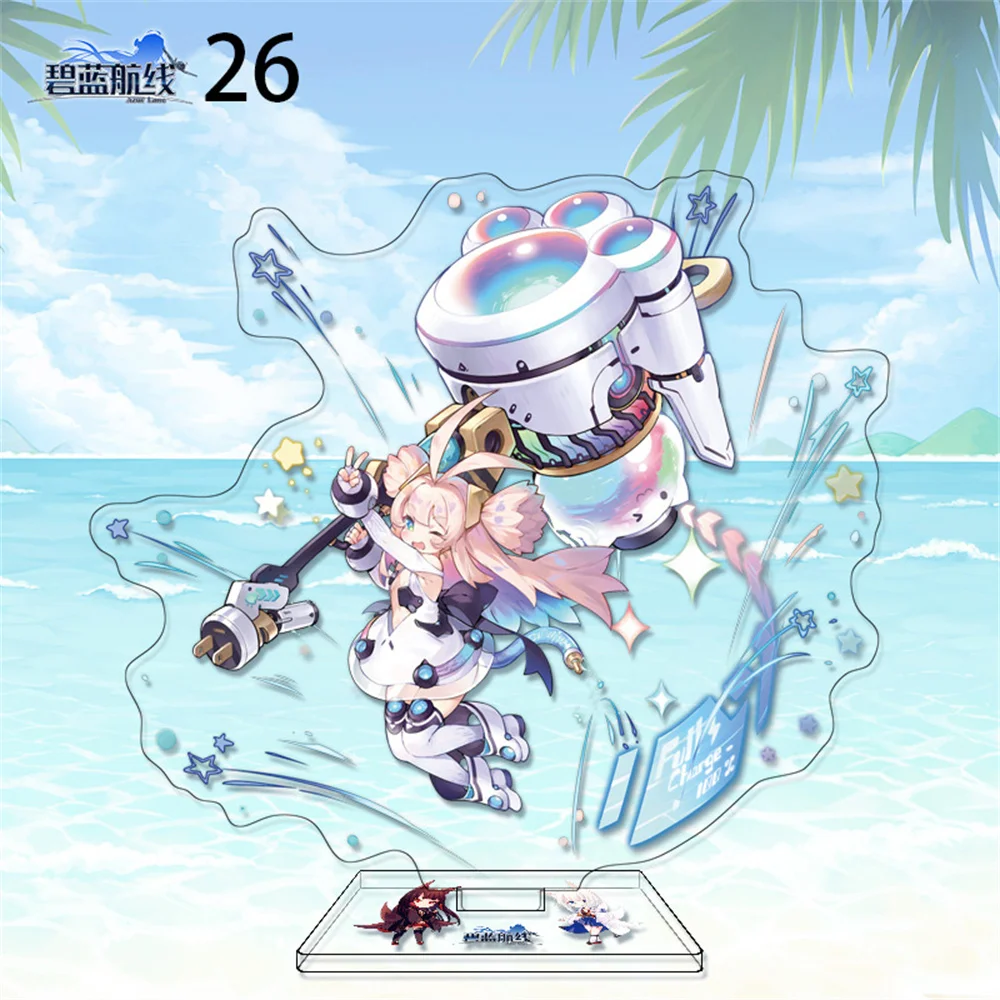 15CM Charm Anime HOT Game Azur Lane Acrylic Stand Model Cosplay Characters Ornament Accessories Goods Collection Gifts