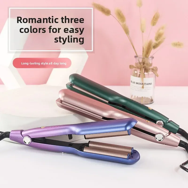 High quality  Egg Curling Iron Wave Pattern Electric Curling Iron Water Ripple Curling Iron Wave Ironing Splint