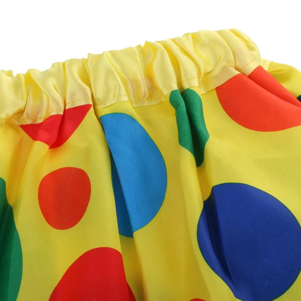 Halloween Polka Dot palhaço saia gravata bandana traje fantasia vestido