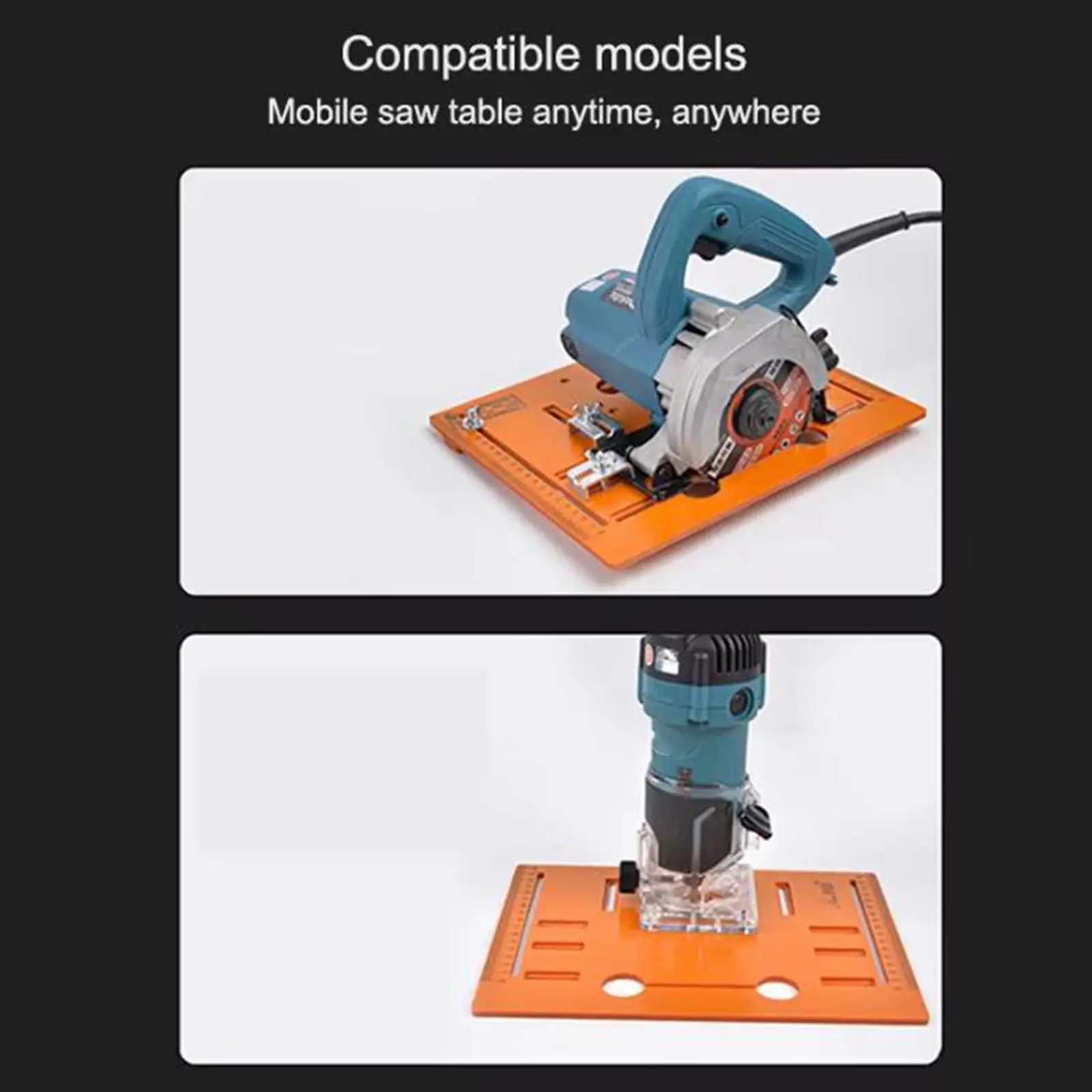 Portable Circular Saw Base Plate Rail Guide Board Bakelite Ruler Insert for Woodworking Electric Cutting Machines