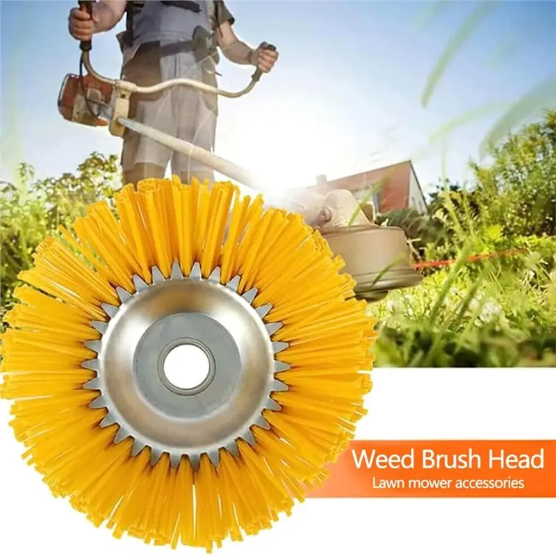 Reliable Quality 200X25.4Mm Nylon Brush Head For Brushcutter, Moss&Weed