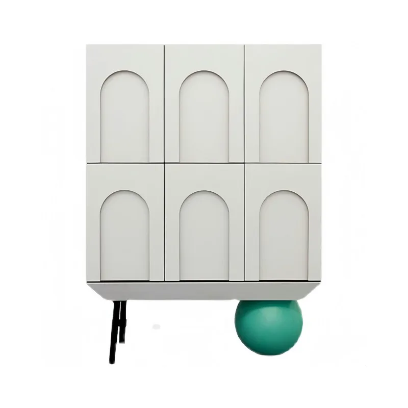 Side cabinet Creative Internet celebrity entrance Locker Modern simple model room Wine cabinet Decorative cabinet