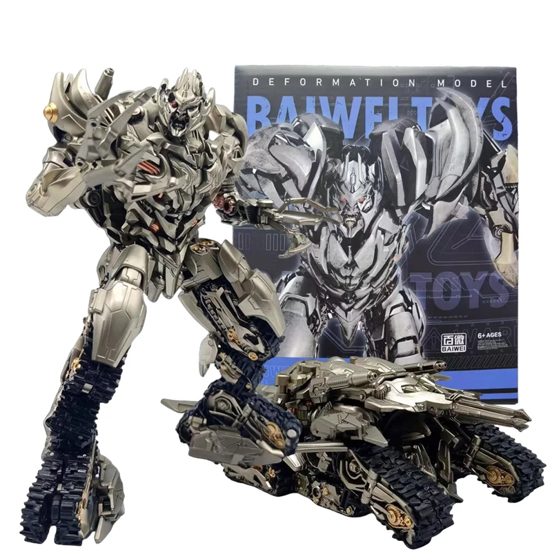 Brinquedos de Transformação de Megatank e Galvatron, Action Figure, Coleção Robô, Filme Anime, Modelo Robô de Deformação, Presentes Infantis, TW1029