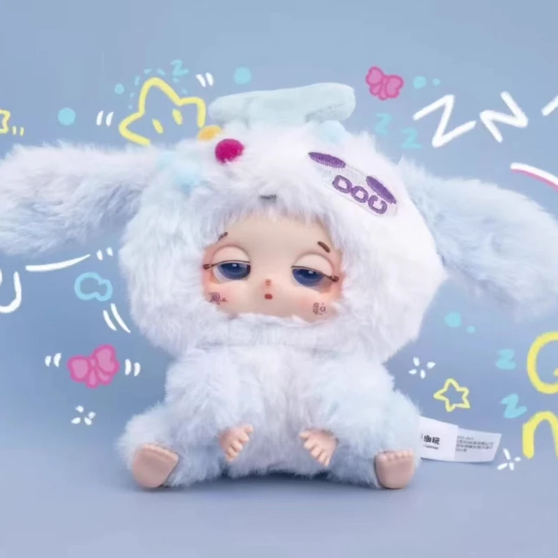 Новая оригинальная плюшевая игрушка Baby Three Lucky, слепая коробка - милая сонная кукла, модный подарок для детей и коллекционеров, случайная игрушка-сюрприз в подарок