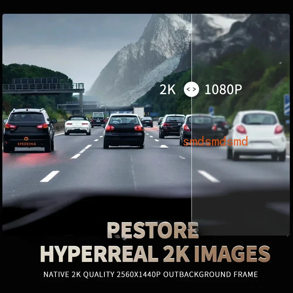 Parking Monitor & GPS Night Vision Auto Video Recorder 256Gmax