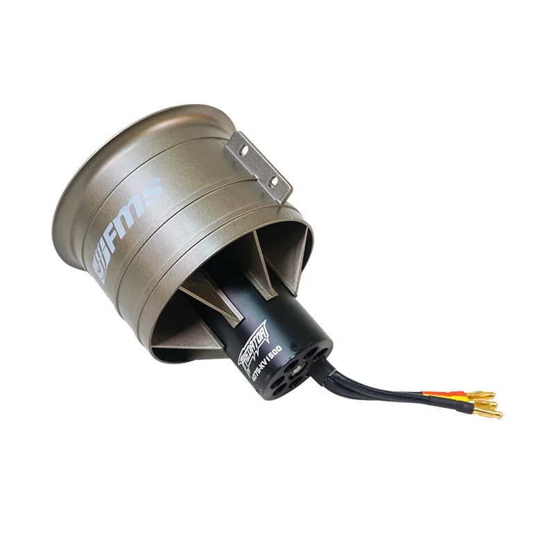 FMS 90mm Pro 12-Blades Ducted Fan EDF with 4075 1500KV 8S Inrunner Brushless Motor