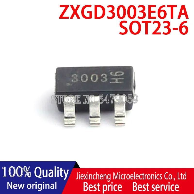 10pieces ZXGD3003E6TA marking:3003 ZXGD3003 SOT23-6 New original