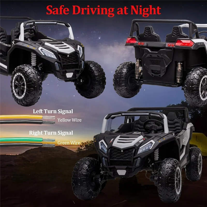 

ATV UTV Turn Signal Kit Universal Street Legal Kit Forpolaris RZR PRO XP / XP 1000 / XP 4 1000 Forarctic Cat Prowler