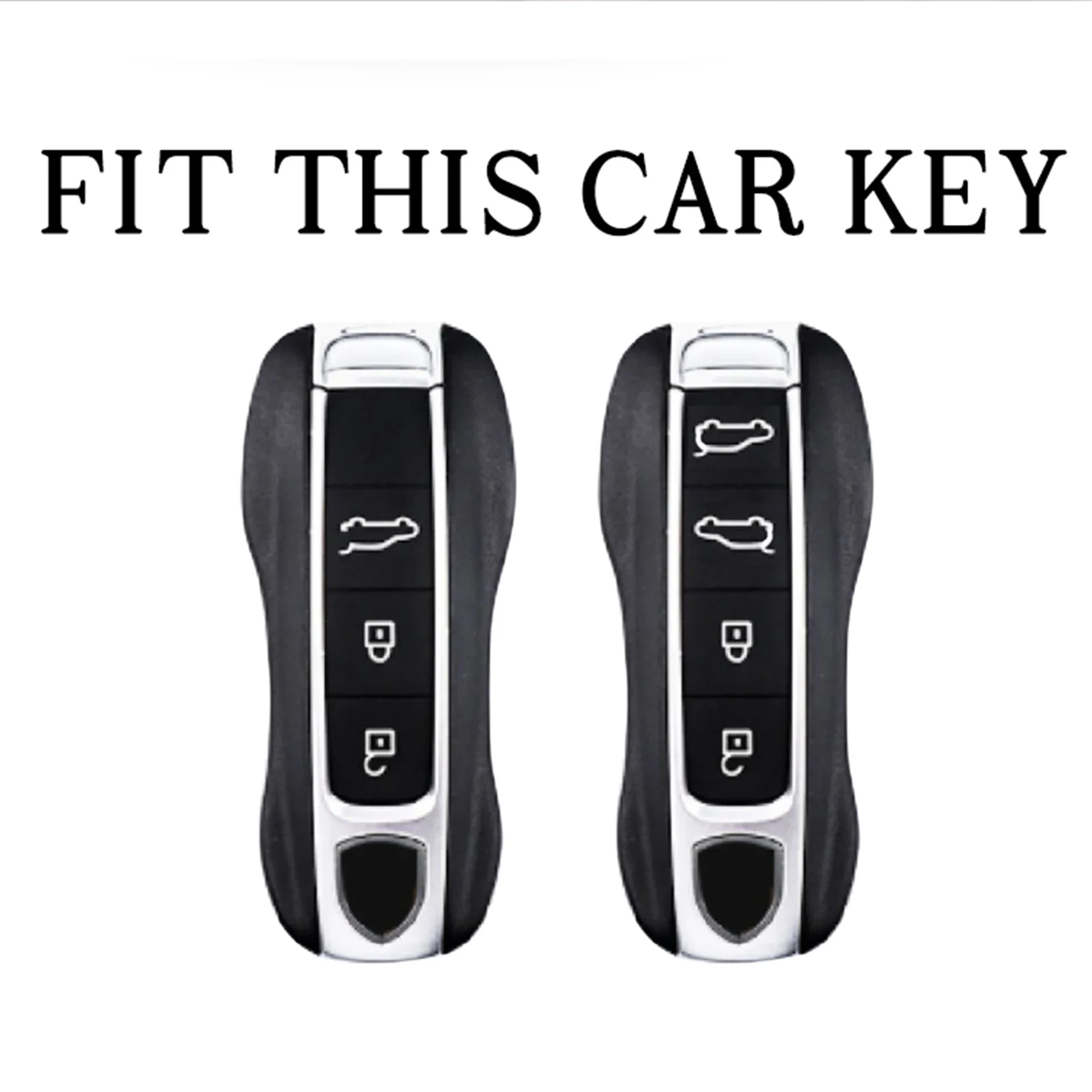 자동차 키 케이스 키 커버 쉘, 포르쉐 파나메라 마칸 카이엔 카레라 박스터 카이맨 911 970 981 991 918 액세서리 키체인