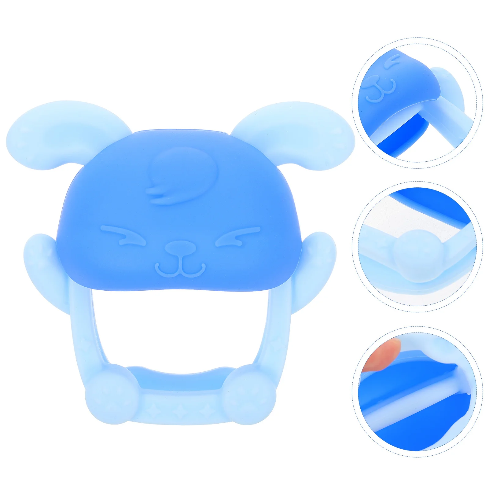 

Baby Teether Bracelet Premium Soft Wear-Resistant Infant Chewing Plaything Cartoon Design Molar Relief for Toddlers