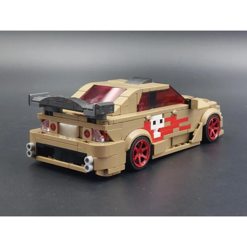 

MOC-258089 Новая модель гоночного суперкара для городских гонок, конструктор из 463 деталей, подарок для мальчиков на день рождения или Рождество