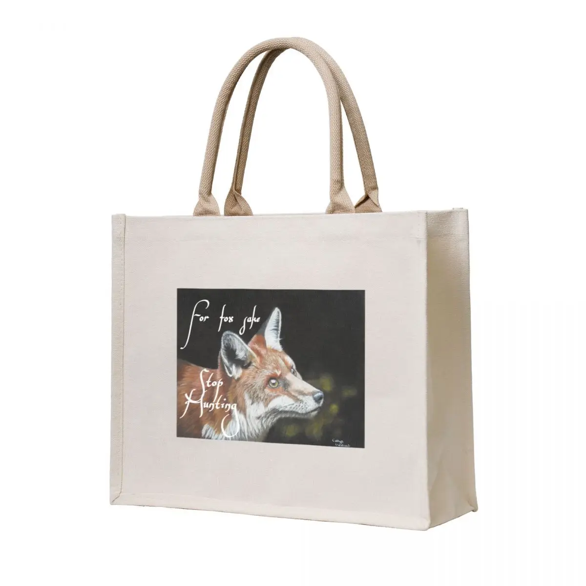 

For fox sake stop hunting Tote Bag Women's handbag supermarket folding bag university shopper bag
