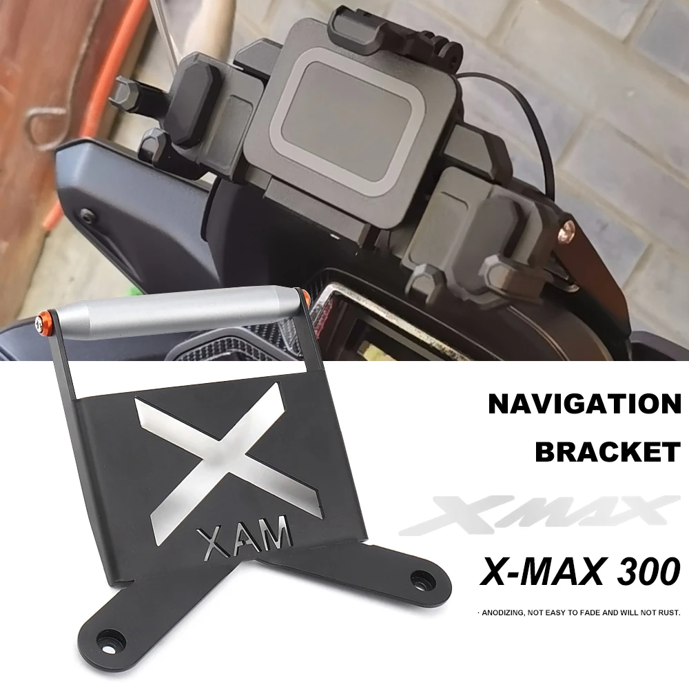 

Motorcycle Accessories GPS Navigation Bracket Supporter Holder New For Yamaha X-MAX 300 XMAX300 XMAX 300 X-max300 X-MAX300 2023