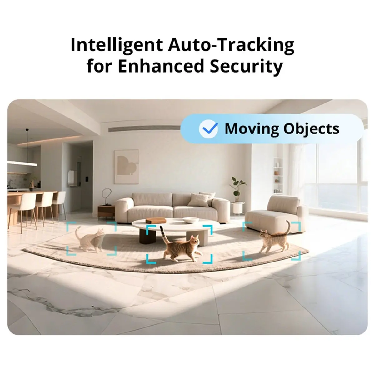 popop CAM-PT2 WIFI Smart Home Security Camera 360° Panoramic View Night Vision Remote HD Monitoring Real-Time Interaction