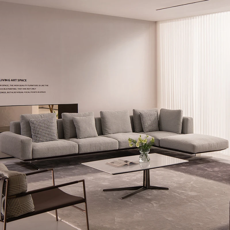Leather Couch Living Room Sofas Minimalist Recliner Modern Living Room Sofas Gaming Replica Tumbonas Playa Postmodern Furniture