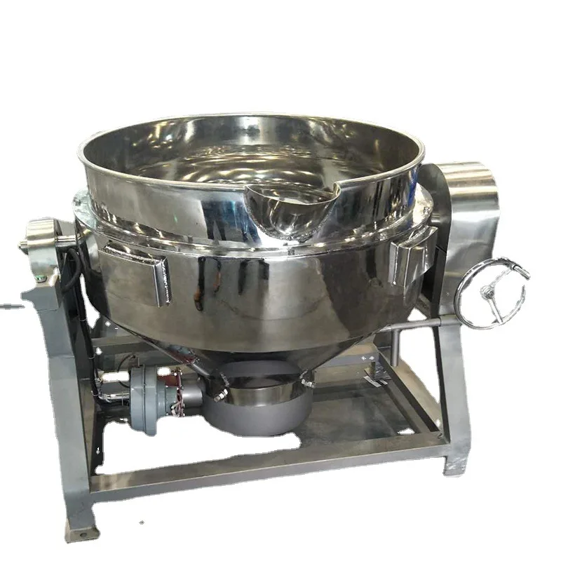 

Automatic sauce chili sauce planetary stirring wok, prefabricated vegetable frying equipment