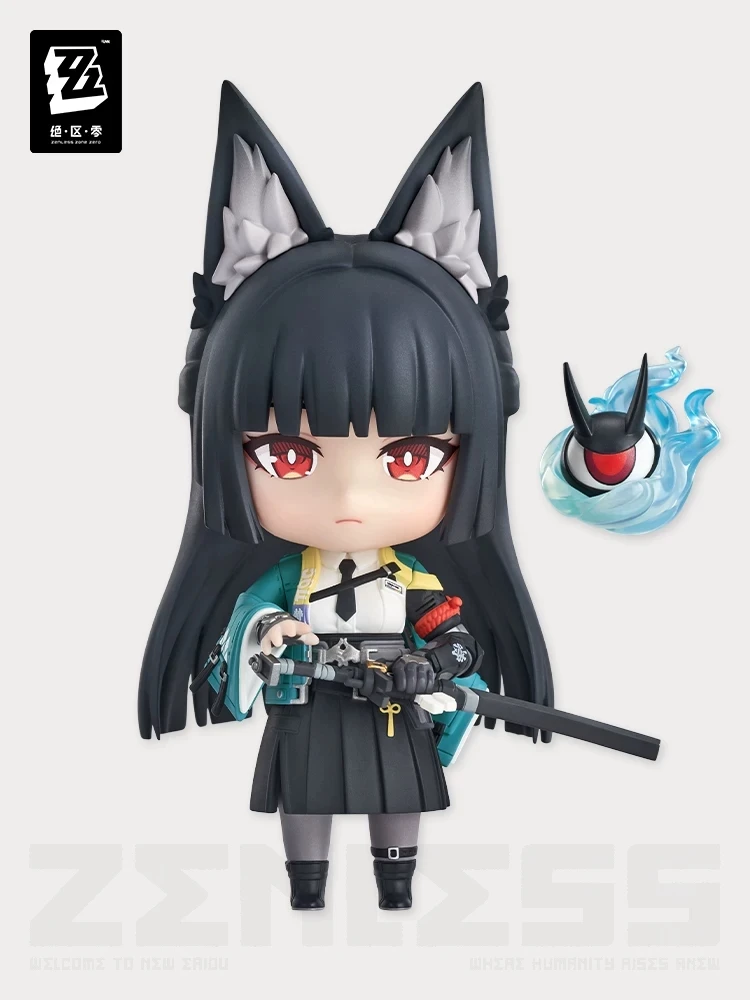 Official ZenlessZoneZero Genuine GSC Game Merchandise Nendoroid Figure Miyabi Desktop Ornament Decoration Birthday Gift