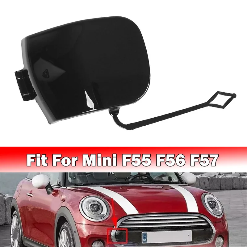 

Car Front Bumper Tow Hook Cover For MINI F55 5-Dr Hatch/F56 3-Dr Hatch/F57 Convertible 2016-2018 Cooper S D Auto Replacement