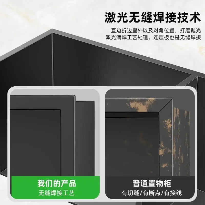 Edelstahl 304, Nische, Toilette verdeckt