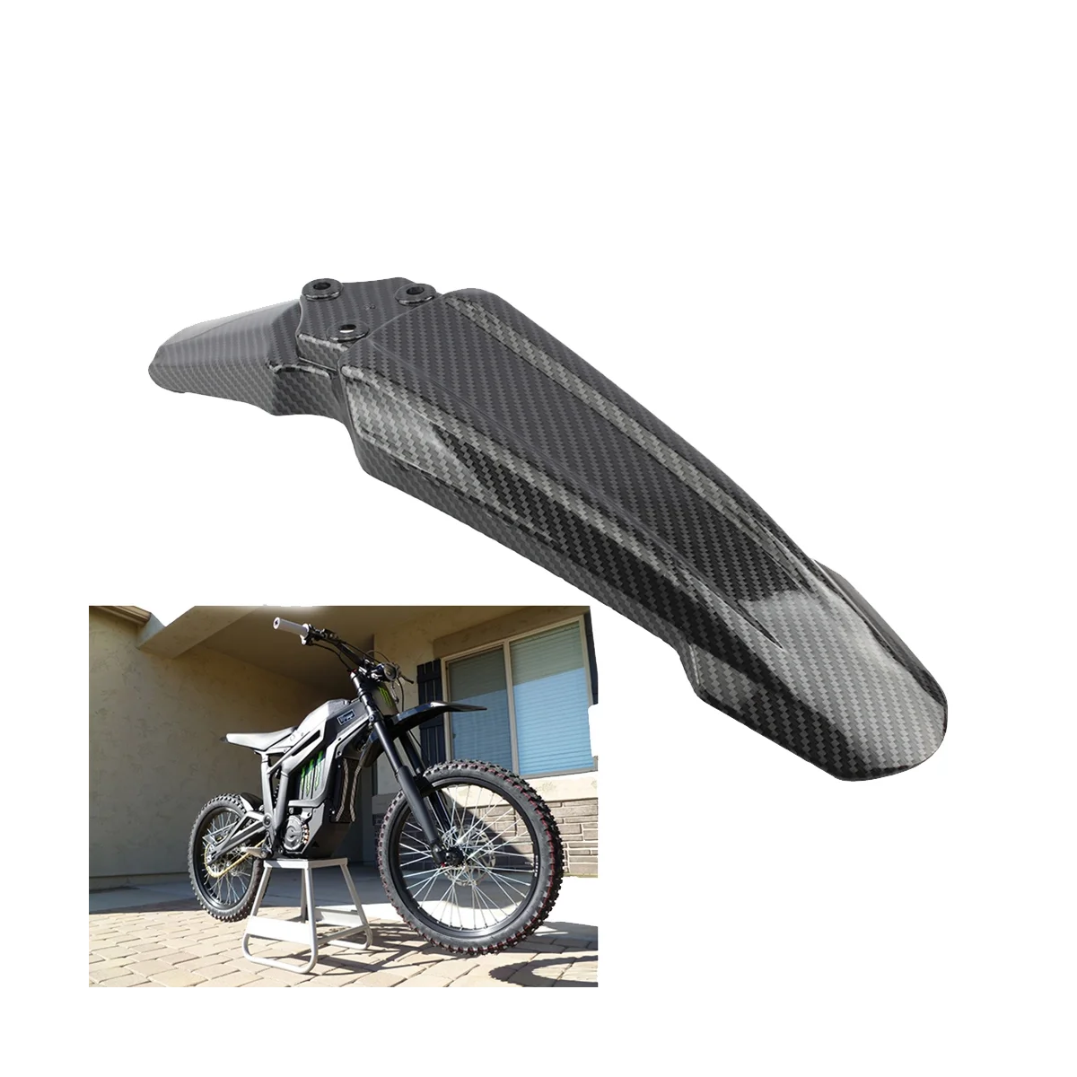 Electrical Dirt Bike for Sur-Ron Front Mudguard About SurRon Light Bee Front Mudguard Motorcycle Accessories