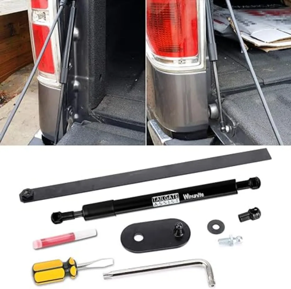 

Fits for 2004-2014 F150(NOT FLARESIDE) Tailgate Assist Shock Truck Lift Assist for F150 Pickup Tailgate EZ Down