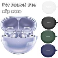  for huawei Free Clip Case TPU PC Earphone Storage Bag  Soft Protective Headphone Shockproof Accessories
