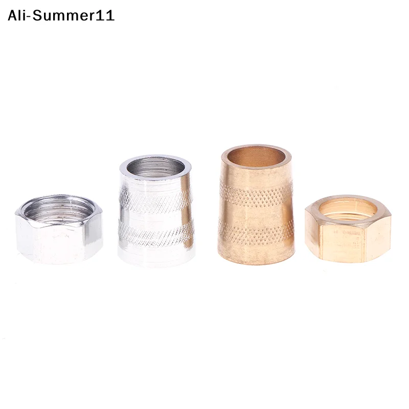 【1a1】1Pc Brand New Shower Hose Nut Connector Connection Water Inlet Pipe Interface Nut Nozzle Connector Screw Parts Accessories