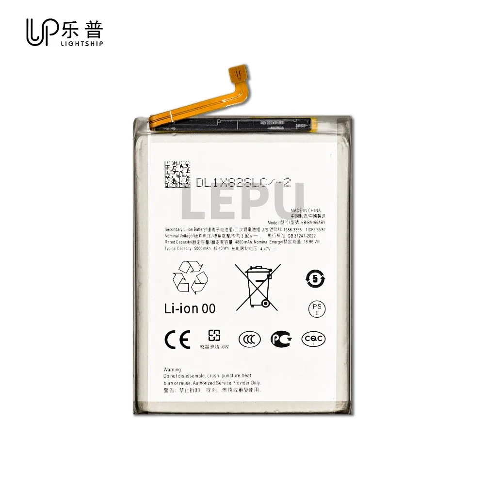 Новая сменная батарея EB-BA166ABY 4800 мАч SAM A16 5G, качественная батарея с инструментом SAMSUNG A16 5G, оригинальные батареи EB-BA166ABY