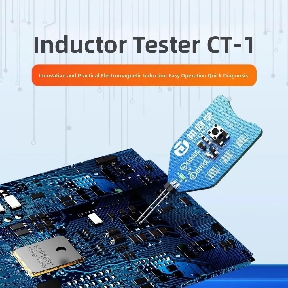 JTX CT-1 Motherboard Coil Tester Inductor Detector Tool for PC Repair Electromagnetic Induction Quick Fault Check