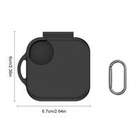Silicone Protective Earbuds Case with Carabiner Earphones Case Anti-Drop Full Protections Housing for CMF by Nothing Buds Pro 2