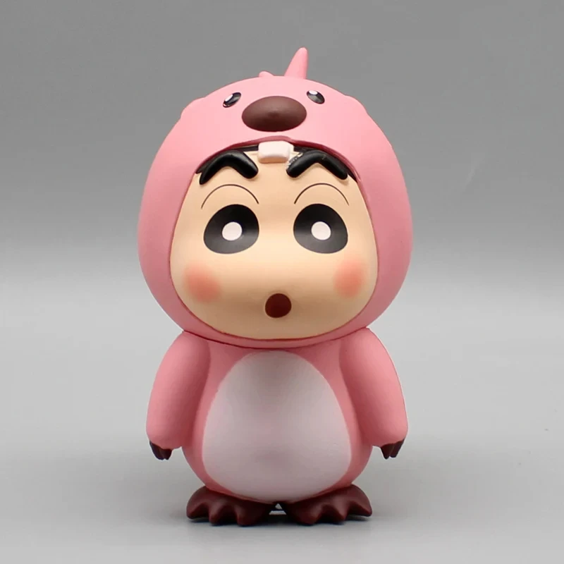 Anime Angry Shinnosuke Figures Crayon Shin Chan Toys Peripheral Beep Mouth Nohara Shiro Figurine PVC Collection Cute Decor Gifts