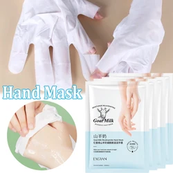 5 Pairs Goat Milk Hand Mask skincare Nourishing Moisturizing Brightening Exfoliating Remove Dead Skin Hands Skin Care Products