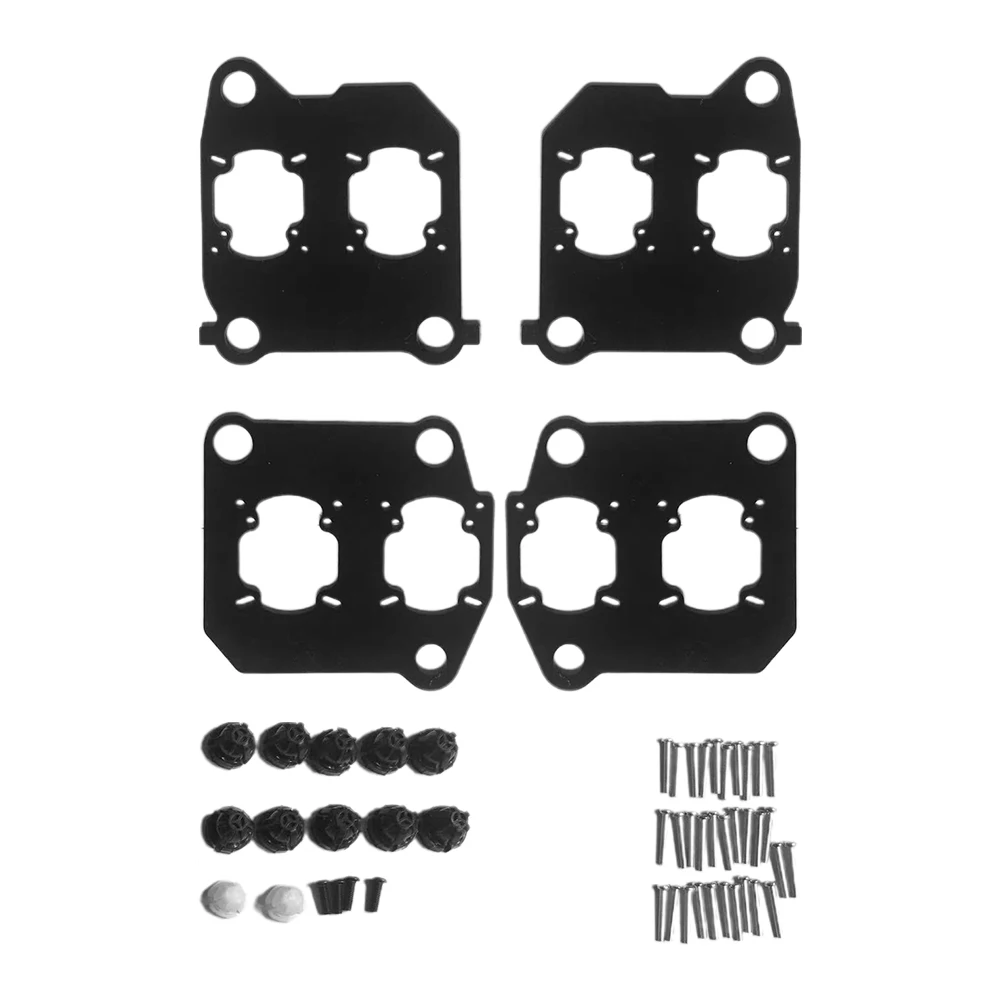 

TAOCHIS Car-Styling 4 pcs Matrix Adapter Frame Headlight Bracket for Chery Arrizo 8/ Fengyun A8 2022-2023 Projector Lens