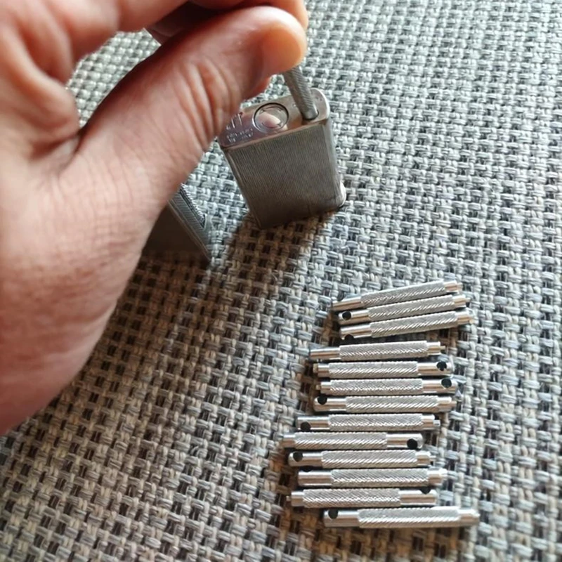 Portable Repair Accessory Stainless Steel Tool For Dunhill Lighter Disassemble Adjust Gas Regulate Valve Bottom Screw DIY Gadget - view 2