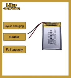 3.7V lithium polymer battery 503040 053040 MP3 Bluetooth DIY audio / Toys 600MAH