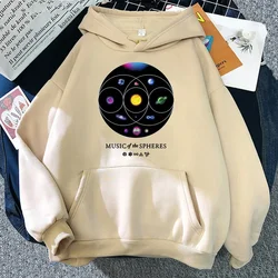 2024 Coldplay The Spheres Hoodies I Will Try To Fix You Print Hoodie Autumn Hoodies Classic Unisex Vintage Hooded Sweatshirts