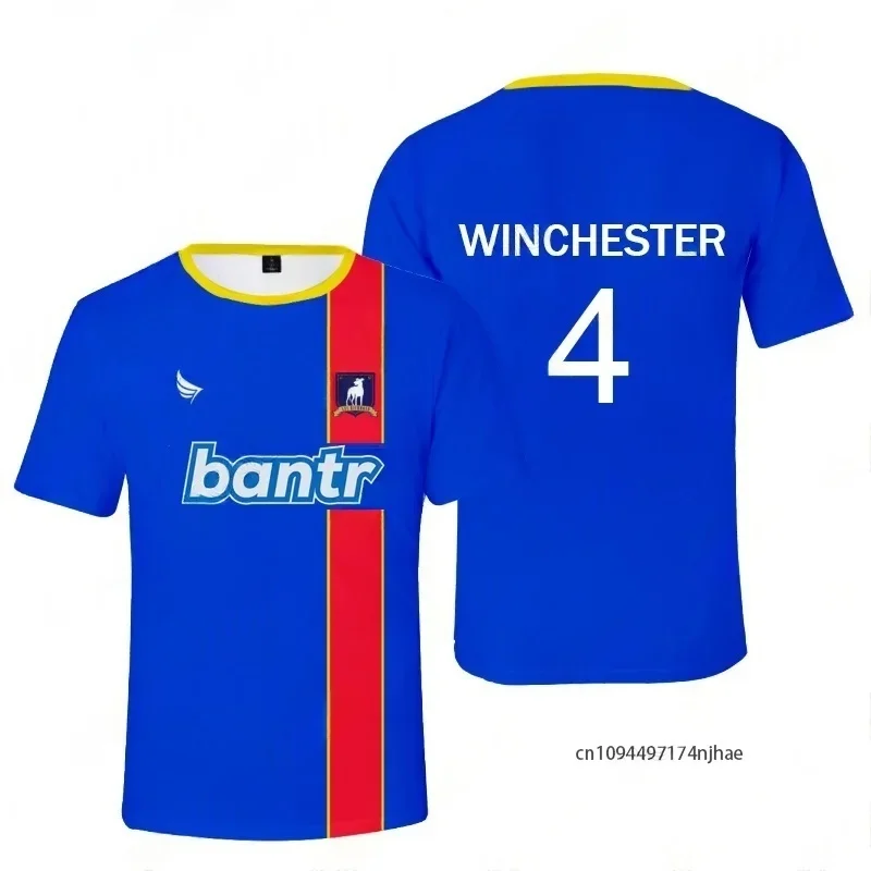 2026 Summer New Ted Lasso AFC Richmond Football Jersey Family Matching T-shirt Suitable for Daily and Training Wear Y2K