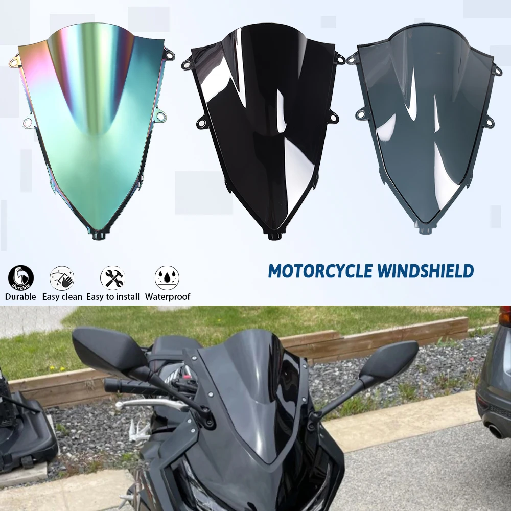 

Windshield Windproof Windscreen Deflector For Honda CBR 650R 650 R 500R 400R 2019 2020 2021 CBR650R CBR500R 2022 2023 Motorcycle