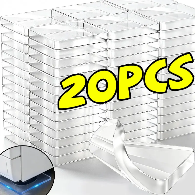 Clear Furniture Anti Slip Shock Pads Self Adhesive Furnitured Pads Shockproof PU Bumpers Chairs Sofas Tables Home Protection