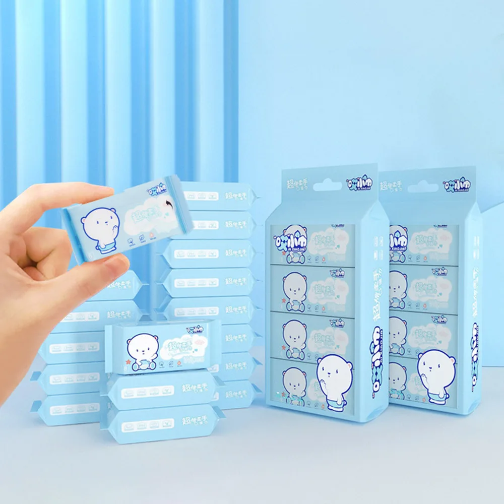 New Soft Baby Wet Wipes Hand Mouth Cleaning Disposable Baby Gentle Wipes High Quality Large Pack Freshing Cleaning Wipes Babies