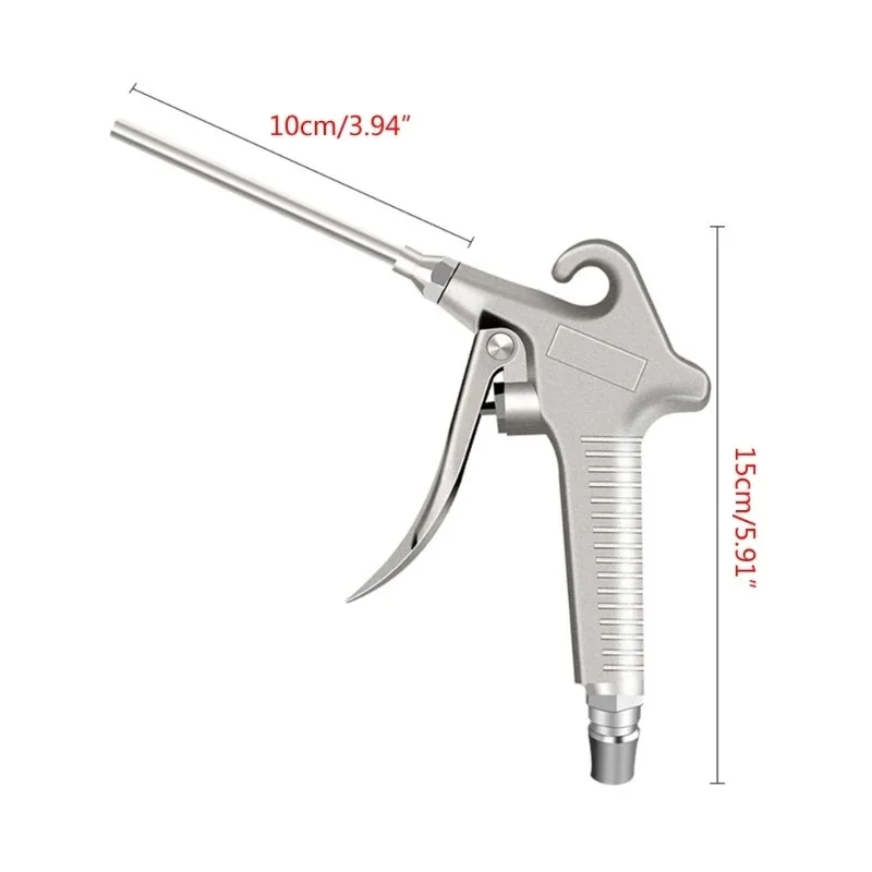 High Pressure Resistance Air Blow Gun  Air Compressor Cleaning Tool For Industrial or Household Pneumatic Dust Blowing Gun Steel view 4