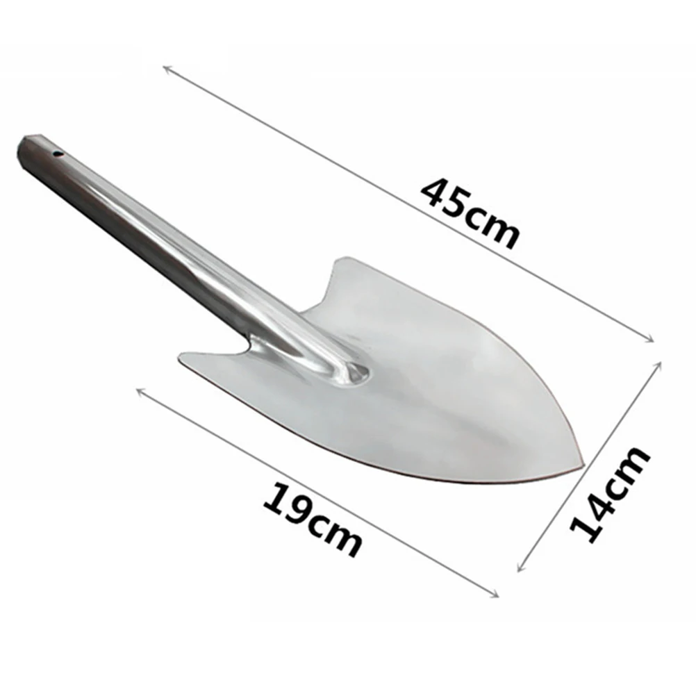 

Stainless Steel Spade Garden Tool Compact Trowel Ergonomic Handle Durable Shovel Plant Accessories Digging Supplies Handy